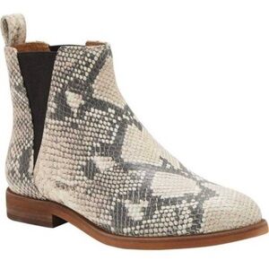 Women’s Lucky Brand Haylia Snake Print Boots 6.5 US!